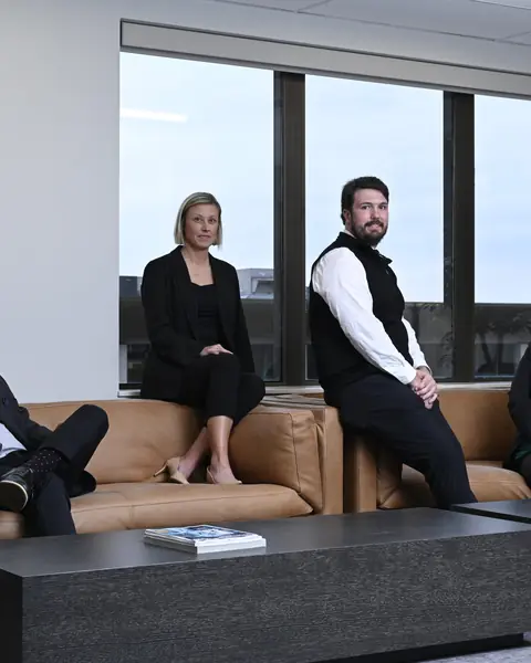 CREBB Group advisors in their Cincinnati office